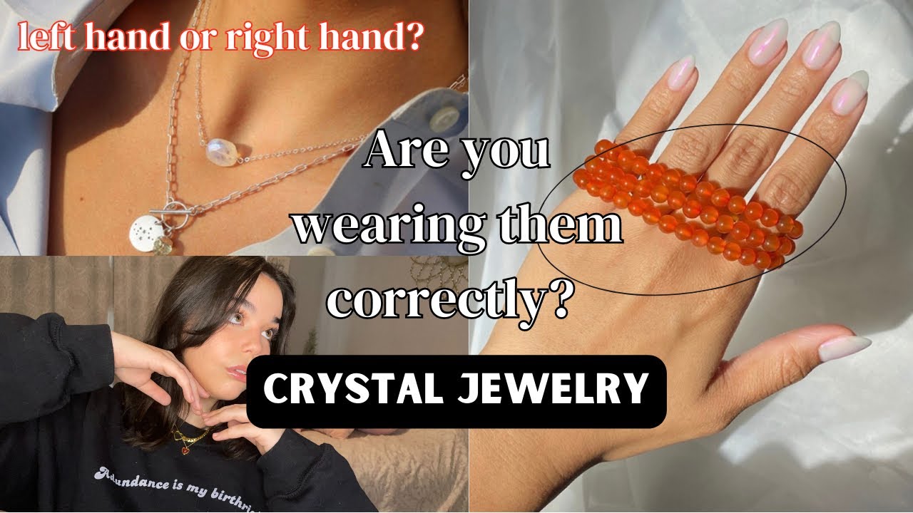 WHICH HAND TO WEAR CRYSTAL BRACELET | HOW TO WEAR CRYSTAL HEALING STONE BRACELETS CORRECTLY‼️