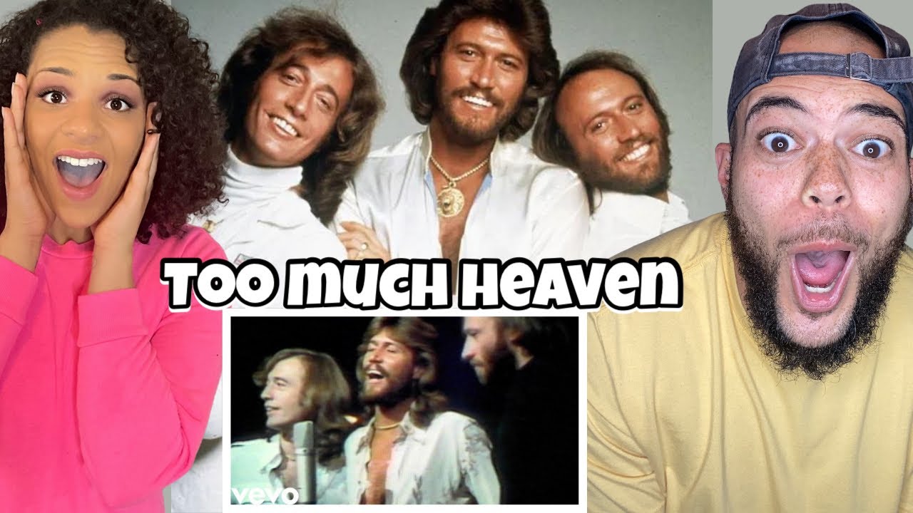 BeeGees - Too Much Heaven REACTION (SHE KNOWS BARRY NOW!!)