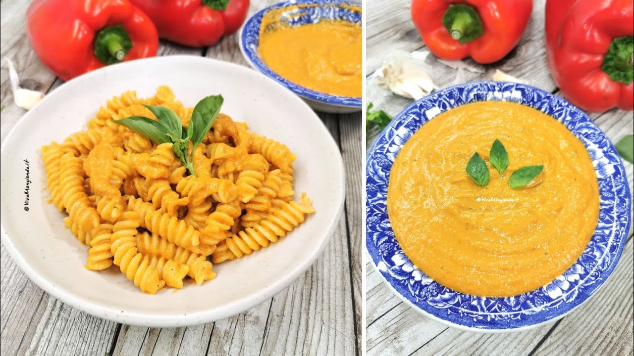 Pesto di peperoni, facile, saporito e profumatissimo