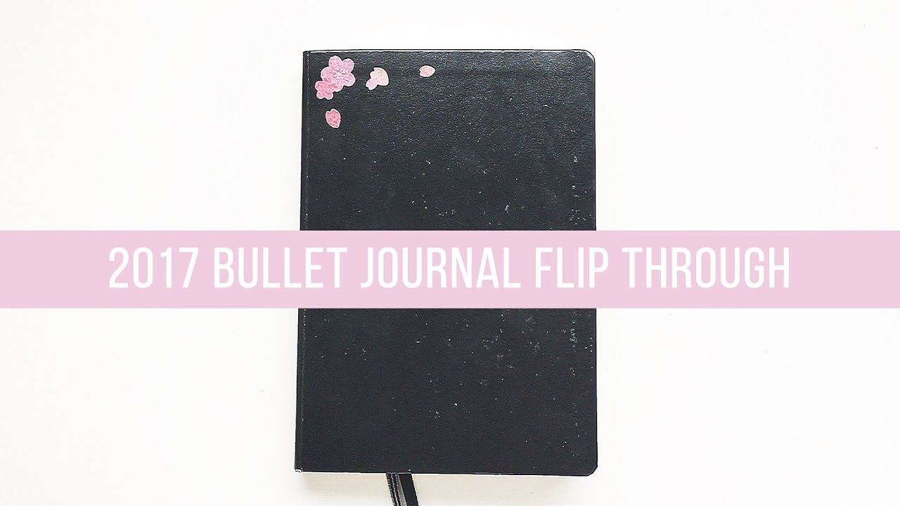 kpop bullet journal | 2017 flip through