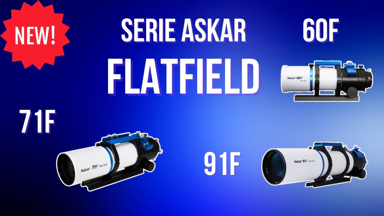 ASKAR 60F, 71F e 91F – Presentazione completa dei nuovi rifrattori apocromatici