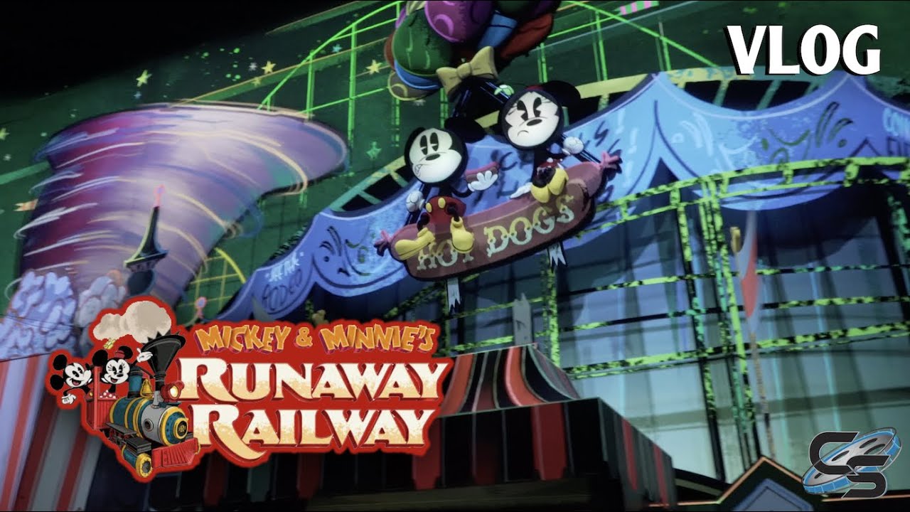 We Finally Rode Mickey & Minnie's Runaway Railway | Disney's Hollywood Studios Vlog