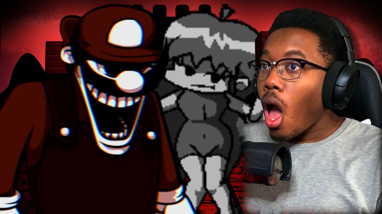 SUPER MARIO GOT SUPER SCARY. | Friday Night Funkin' (Mario's Madness)
