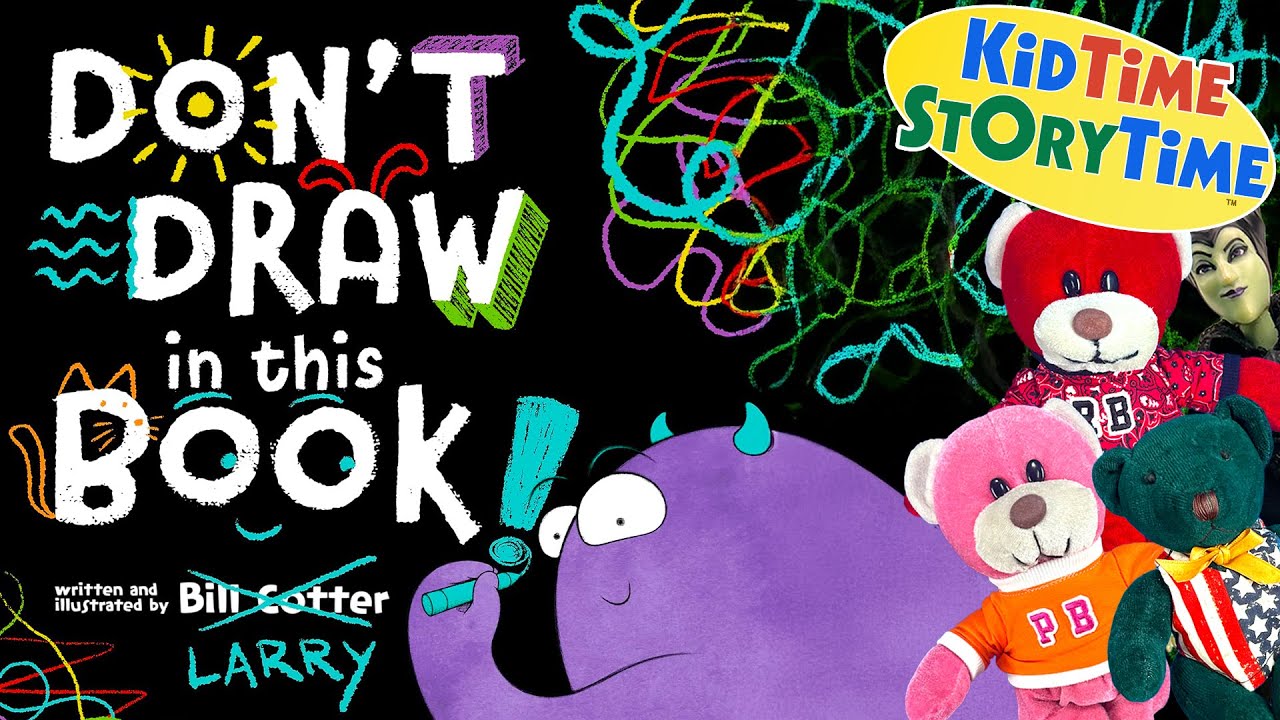 DON'T DRAW in this Book!!! funny read aloud for kids | monster read aloud