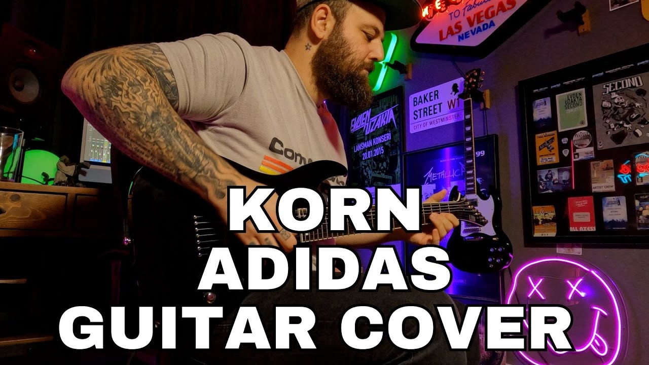 KORN ADIDAS GUITAR PLAYTHROUGH (INSTRUMENTAL GUITAR COVER)