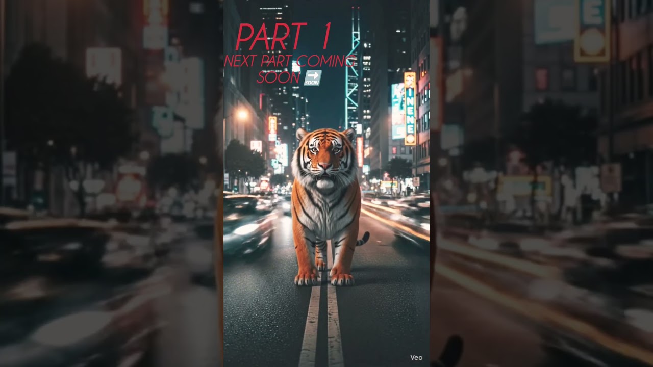 "शहर में जब टाइगर को मिले दो सच्चे दोस्त" 