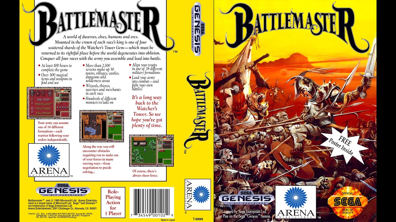 Battle Master - SEGA GENESIS | Original Sound Track High Quality
