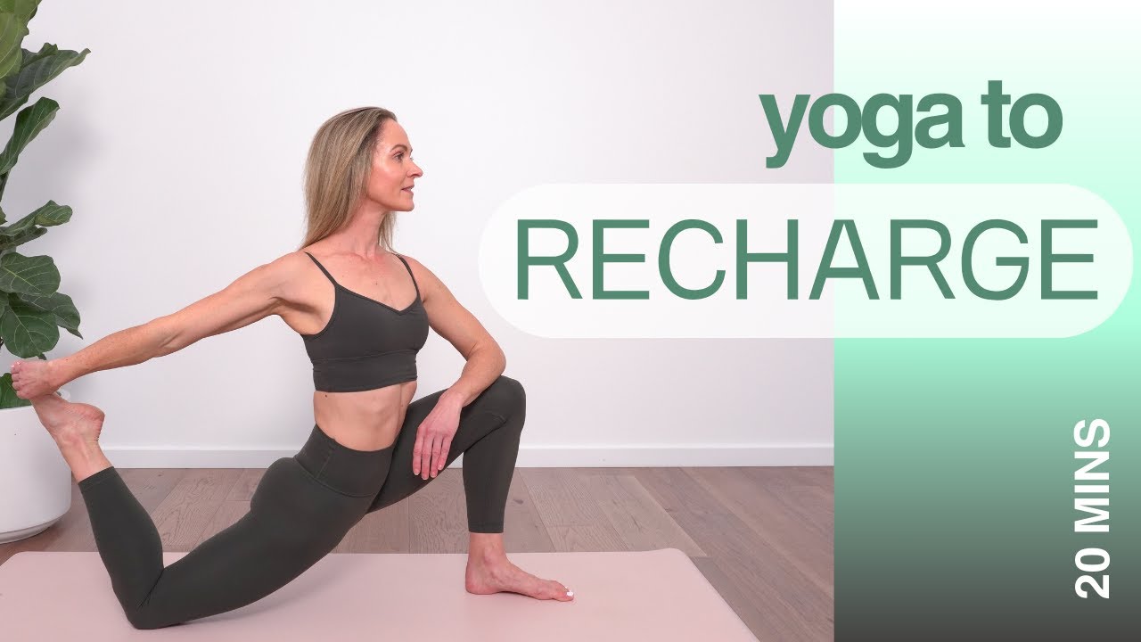 20 MIN YOGA TO RECHARGE || Gentle Stretching & Relaxation to Recharge