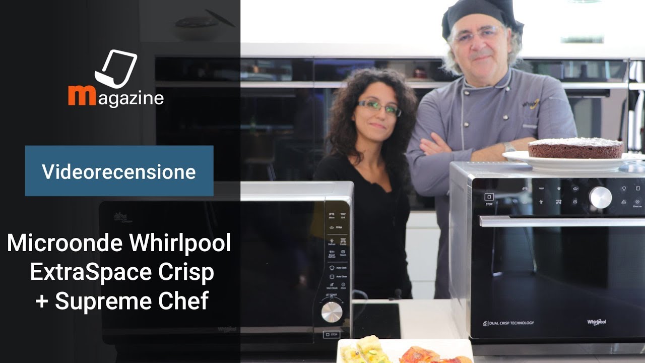 Microonde Whirlpool con funzione Crisp: la videorecensione