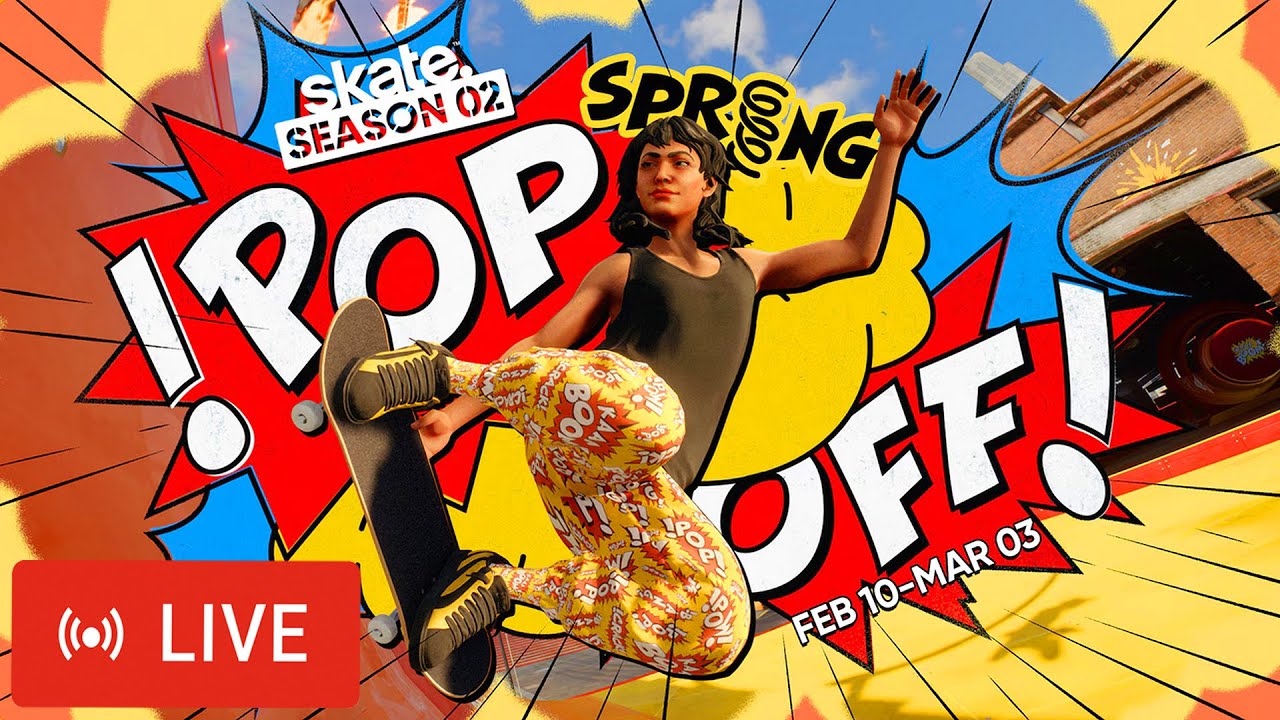 🔴 LIVE - Spring Pop Off Event In skate.