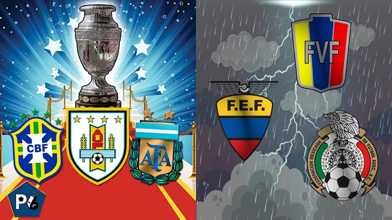 5 GIGANTES Y CHICOS DE LA COPA AMÉRICA