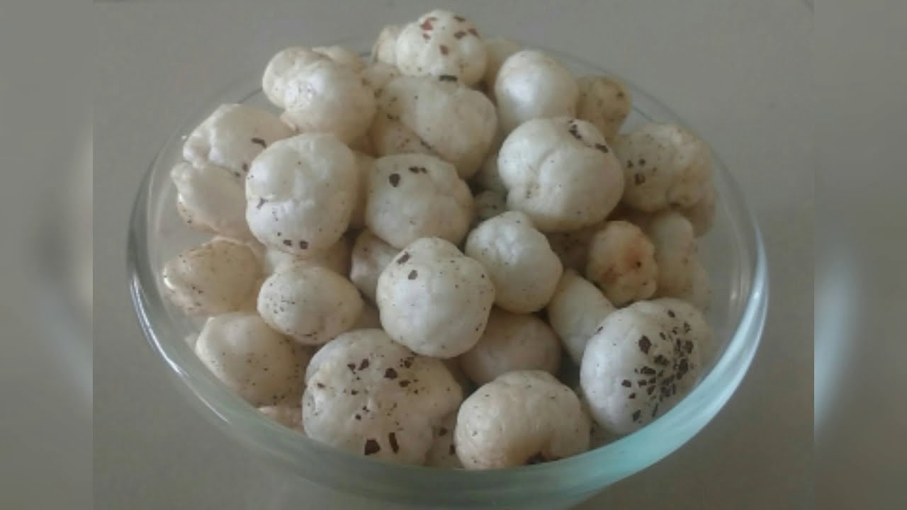 Makhana Namkeen Recipe - Phool Makhana Munchies - Puffed Lotus Seeds Namkeen
