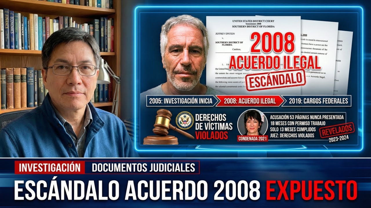Documentos judiciales exponen escándalo acuerdo Epstein 2008 — Juez declara violación derechos