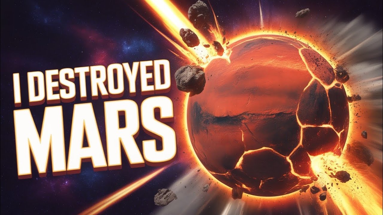 PLAYING SOLAR SMASH | I DESTROYED THE MARS PLANET | ALIM IS LIVE |