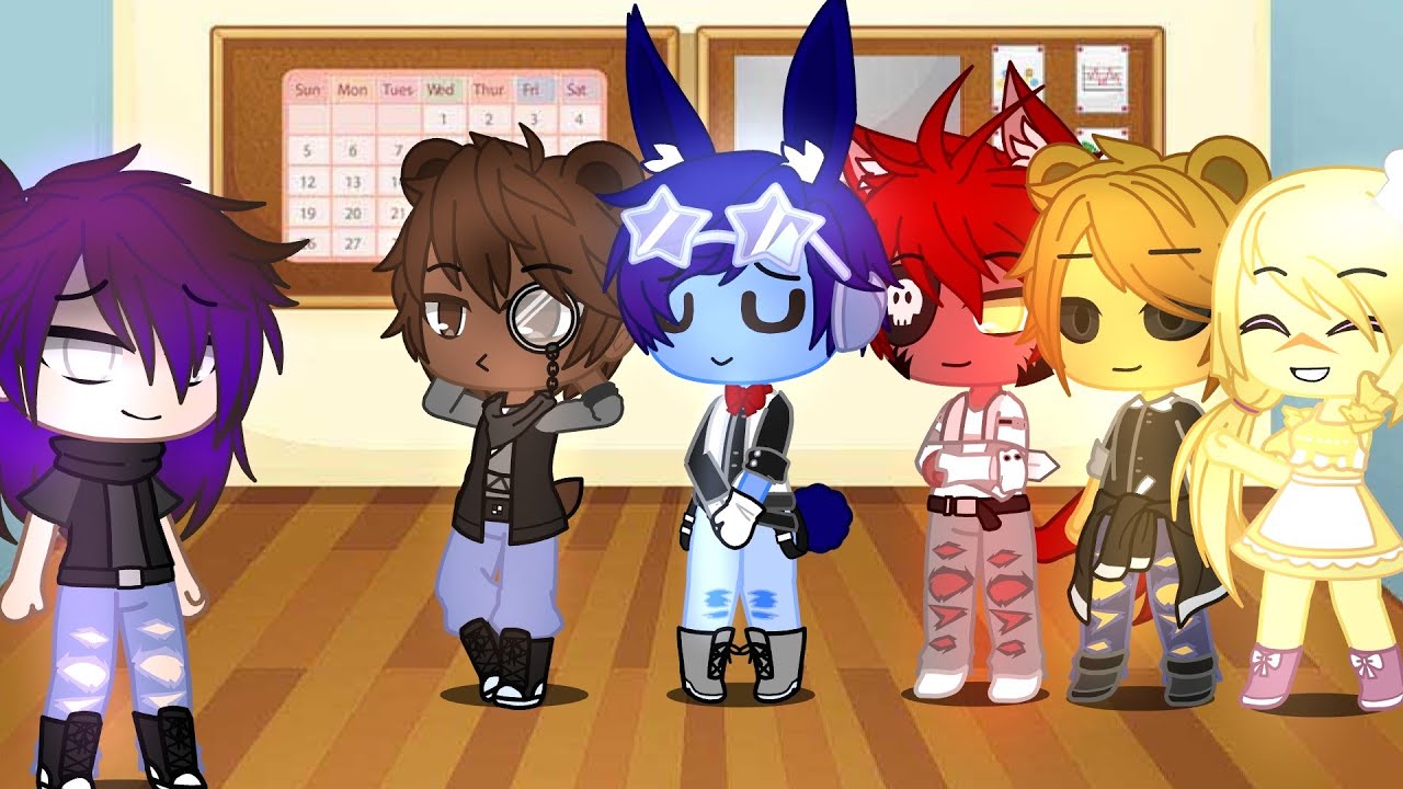 william afton stuck in a room with fnaf for 24hrs / gacha club