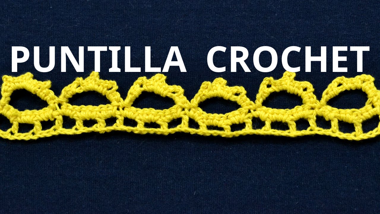 PUNTILLA en tejido 