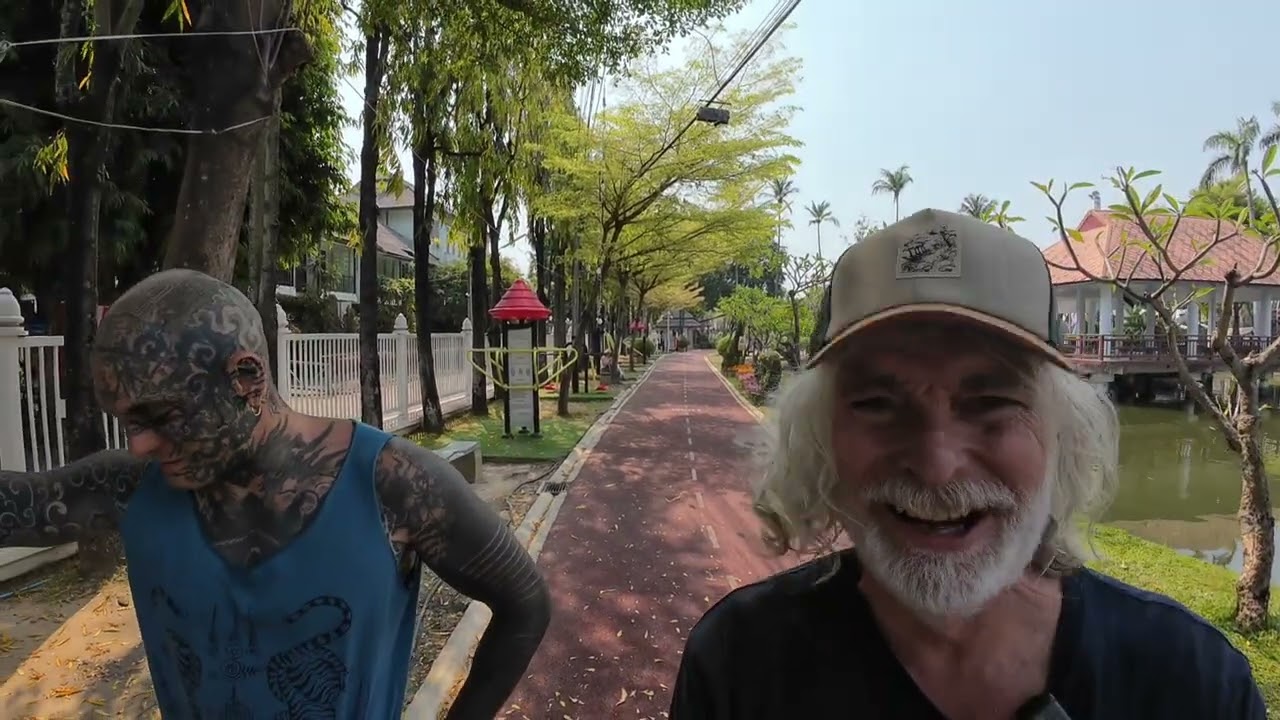 Keep your shirt on. Chiang Mai Nong Buak Hard Park. February 19th 2026