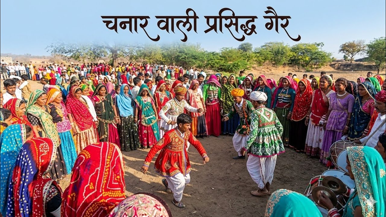 चनार वाली प्रसिद्ध गैर 2026 गरासिया आदिवासी गीत प्रसूति युवतियां द्वारा||chanar vali ger mela geet 
