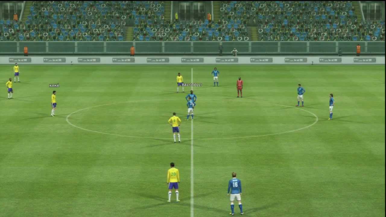 Italie - Brésil [PES 2013] | Match Amical | CPU Vs. CPU