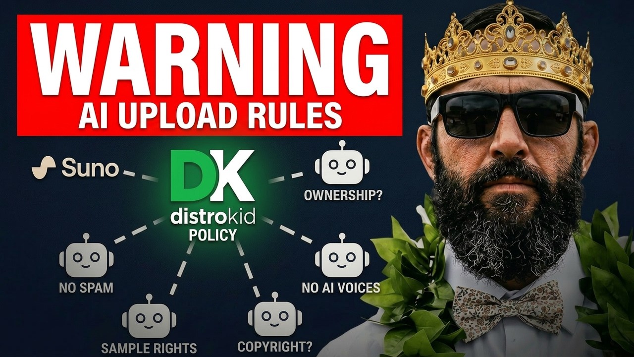 Suno AI & Distrokid: AI Music Rules & Regulations To Follow For Uploading AI Music