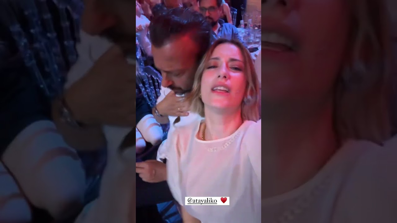 Hazal Kaya-Ali Atay &Ccedil;ifti Ala&ccedil;atı&rsquo;da G&uuml;lşen Şarkılarıyla B&ouml;yle Coştu #shorts #magazin #hazalkaya