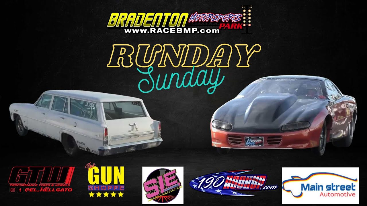 LIVE: Drag Racing - Runday Sunday Test n Tune @bradentonmotorsportspark2637 11.19.23