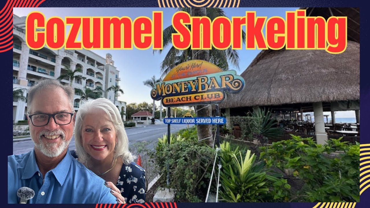 Cozumel Snorkeling at Money Bar 🌊 Reef Fish, Clear Water & Beachfront Drinks
