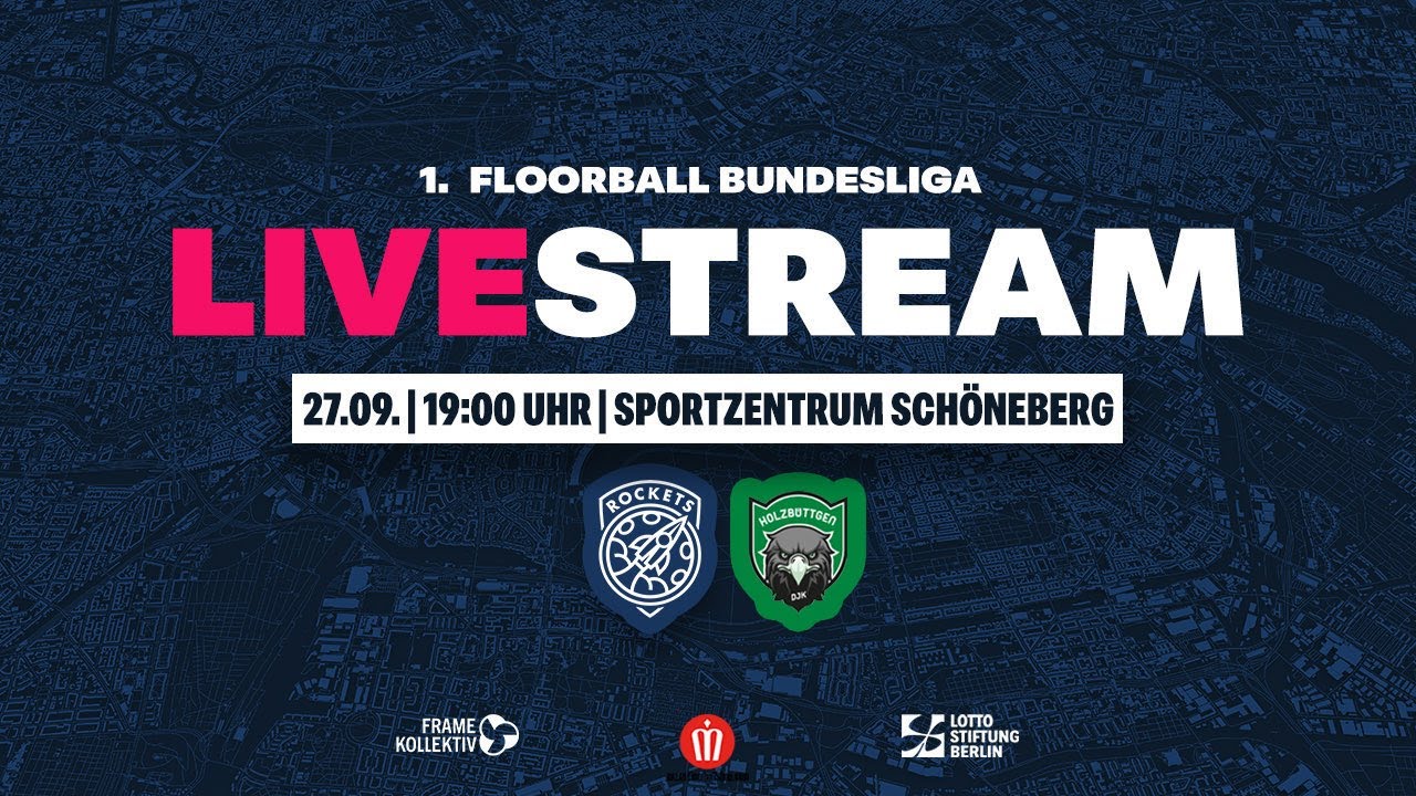 1. Floorball Bundesliga -- Berlin Rockets v. DJK Holzbüttgen 27.09.2025