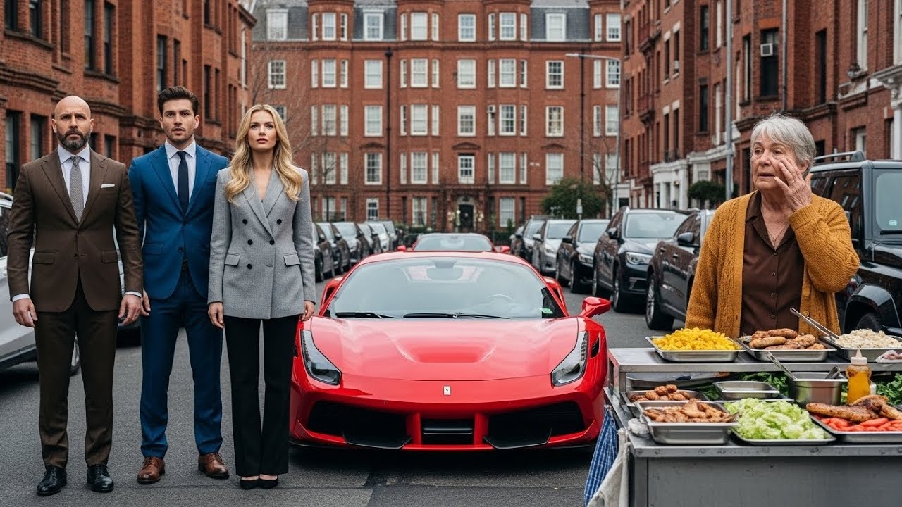 La nonnina dava da mangiare a 3 bambini di strada — Anni dopo, 3 Ferrari si fermarono davanti a ...