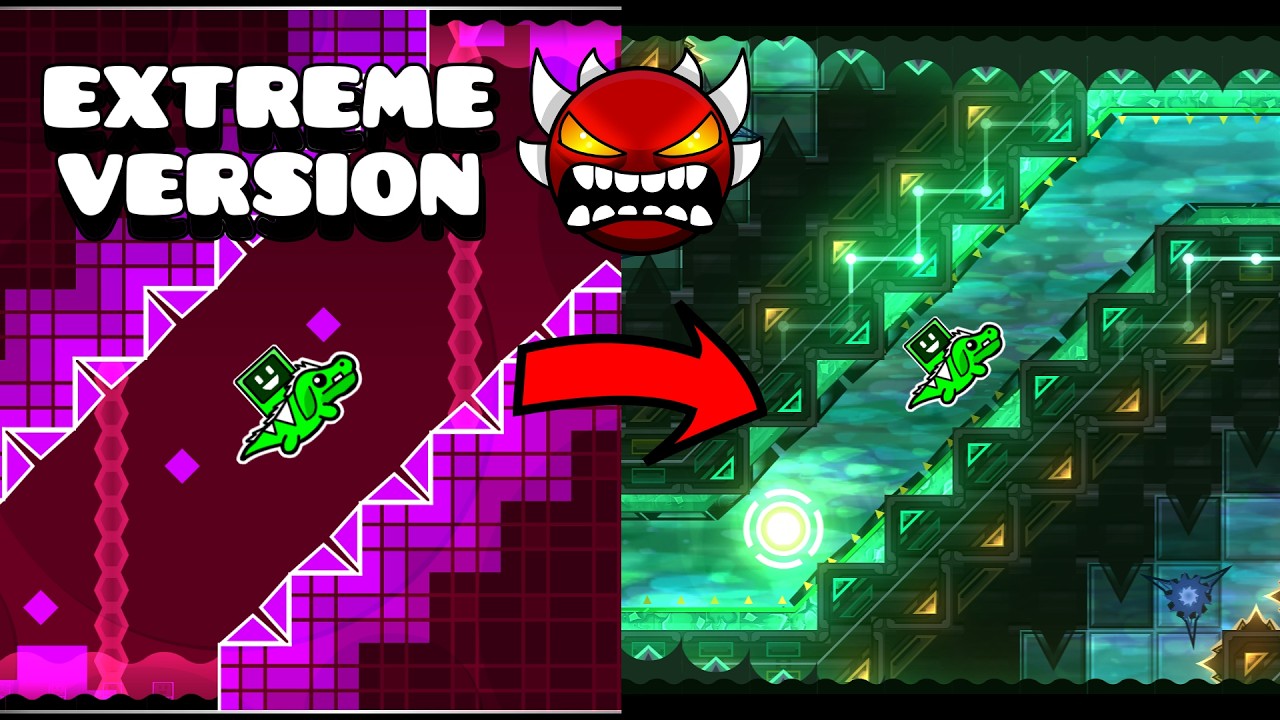 GEOMETRY DASH but EXTREME DEMON