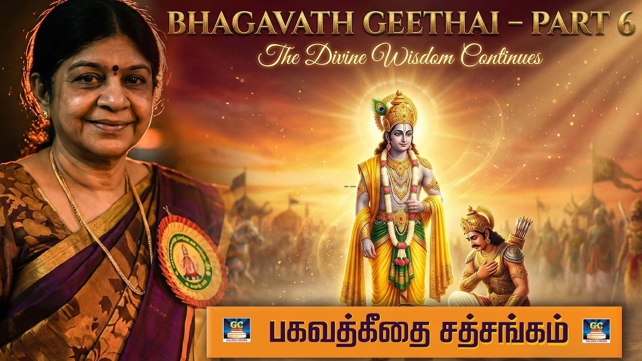 Bhagavath Geethai – Part 6 | பகவத் கீதை: கிருஷ்ணரின் திவ்ய உபதேசம் ✨ | Sourashtra Videos