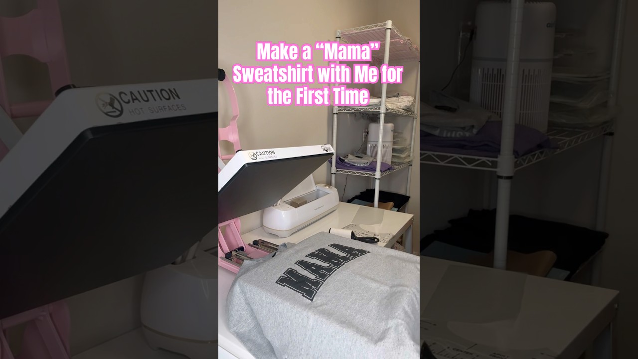 Make a “Mama” Sweatshirt with Me! 
