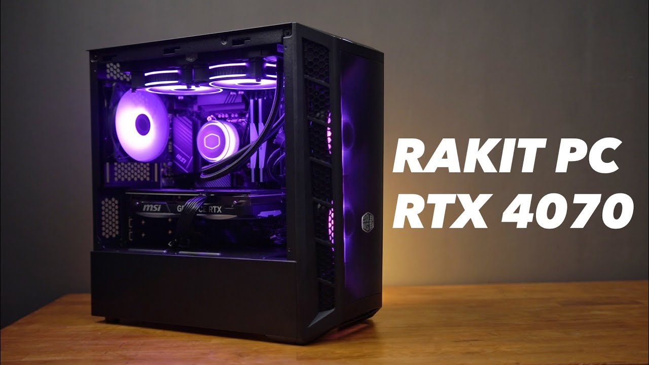 Rakit PC Content Creator 2023 Pake VGA RTX 4070 Ft Cooler Master