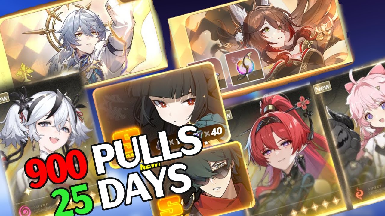 Pulling EVERYDAY for 25 Days in 3 Gachas | HSR x WUWA x ZZZ