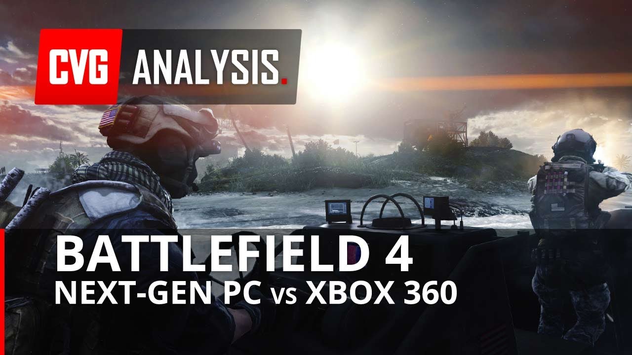 Battlefield 4 PC (Next Gen) vs Xbox 360 Beta Gameplay Comparison