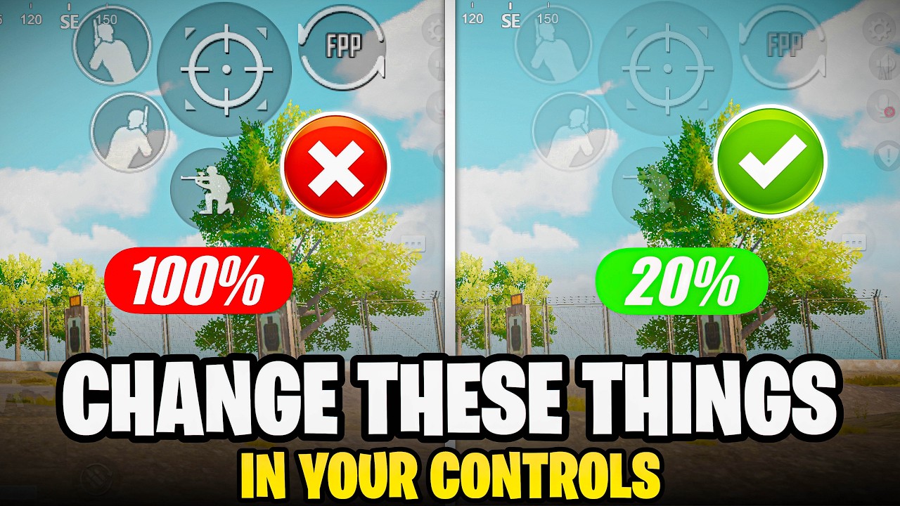 Stop Using Wrong Claw Controls in BGMI❌Upgrade Your Controls With These 5 Things | BGMI Tips/Tricks.
