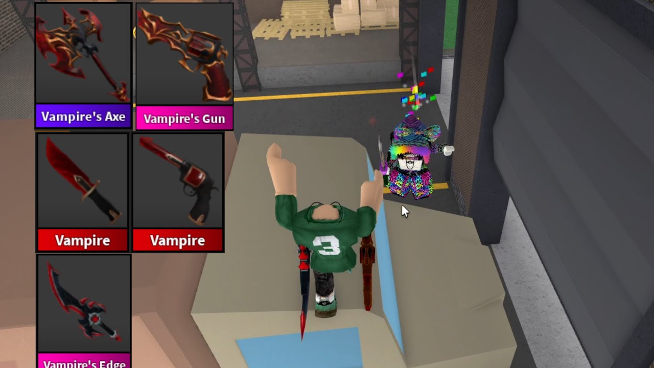 MM2 MONTAGE WITH EVERY VAMPIRE WEAPON (Murder Mystery 2)