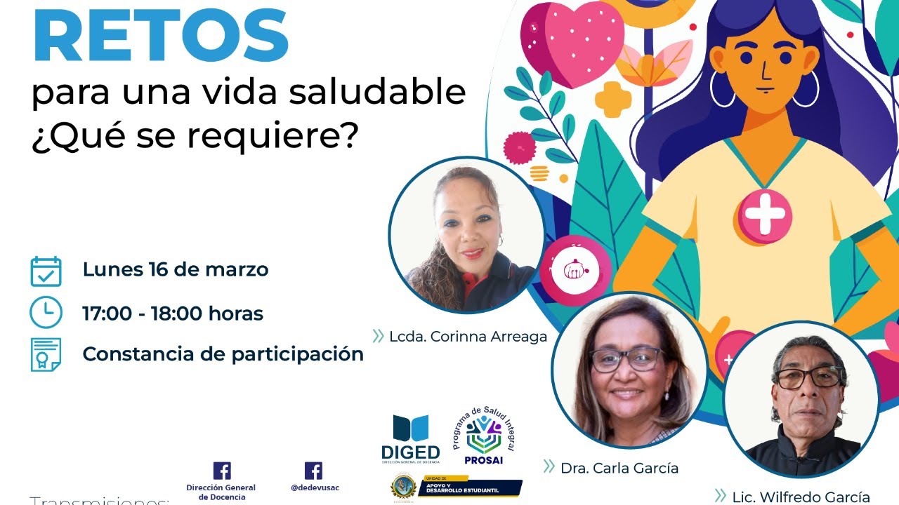 ICAF - Conversatorio: retos para una vida saludable, ¿Qué se requiere?