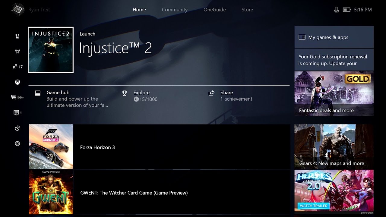 Xbox Update Walkthrough &ndash; May, 2017