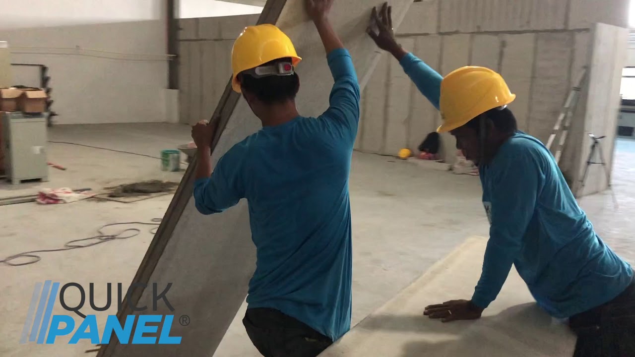 Quickpanel Lightweight Wall Systems Installation Video