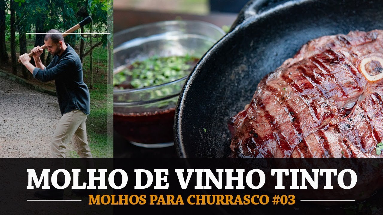 MOLHO DE VINHO PERFEITO PARA CHURRASCO (Bordalês) | Molhos para Churrasco #03