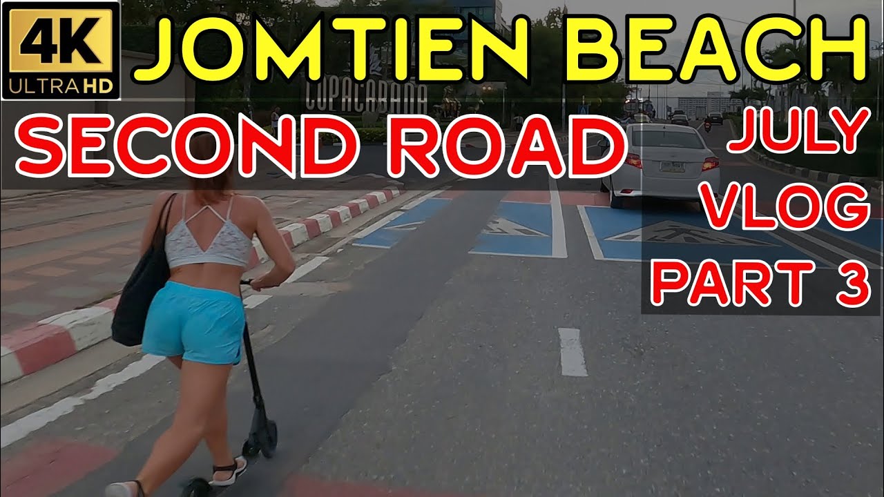 Jomtien Beach   Second Update Vlog Part 3   July 2024 Pattaya Thailand