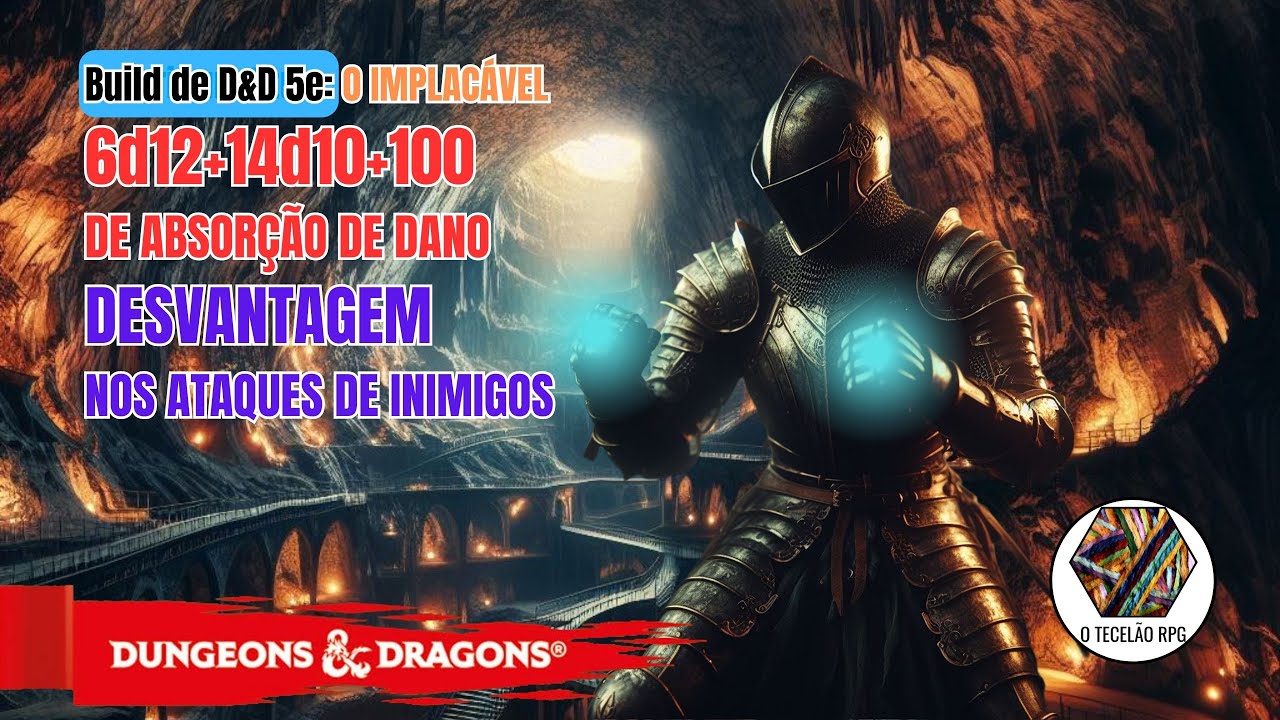 Build de D&D 5e O Implacável - Artíficer Armeiro / Guerreiro Psi