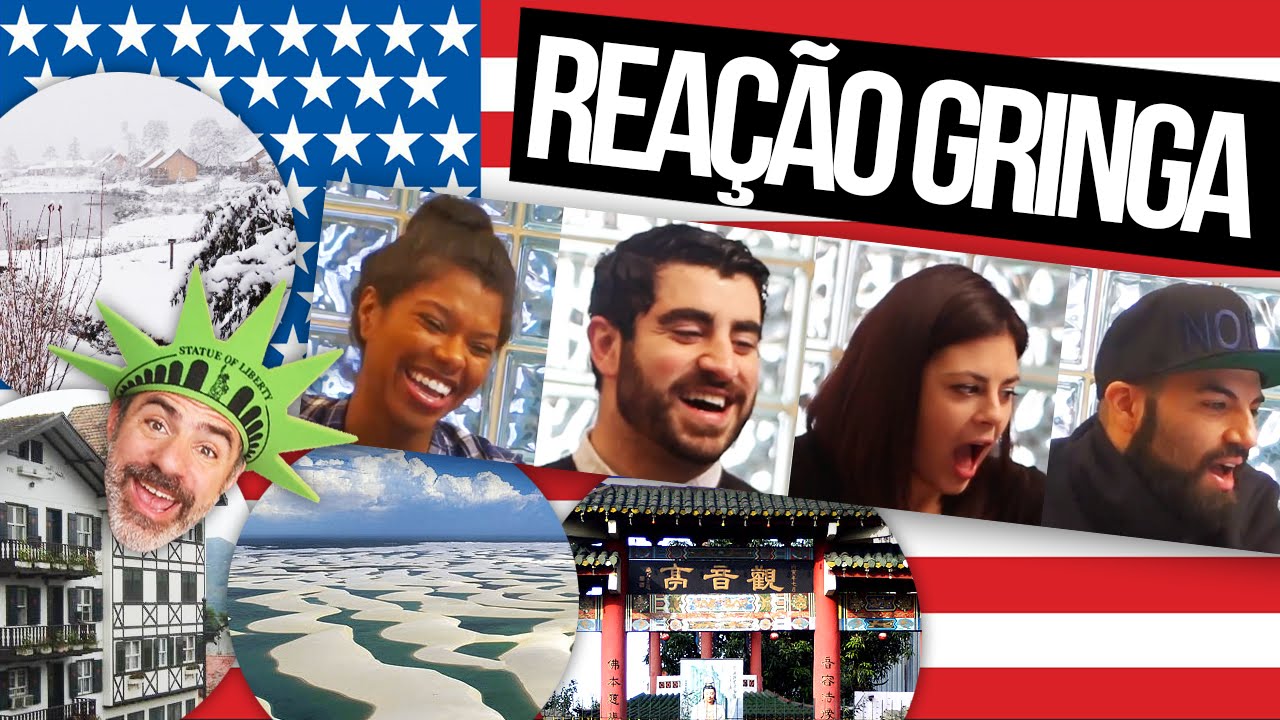 GRINGOS REAGEM À IMAGENS DE LUGARES INUSITADOS NO BRASIL