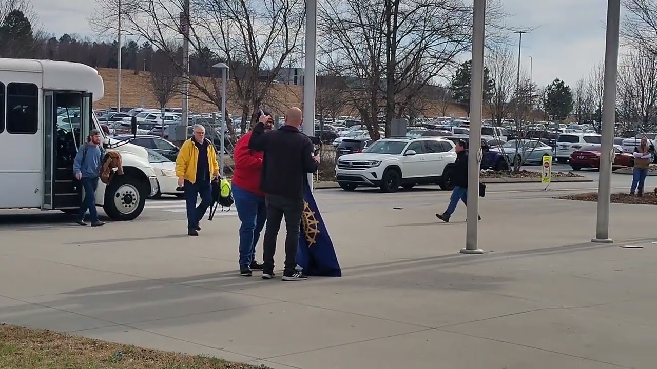 Volkswagen Chattanooga is officially a union UAW Workplace raising the flag