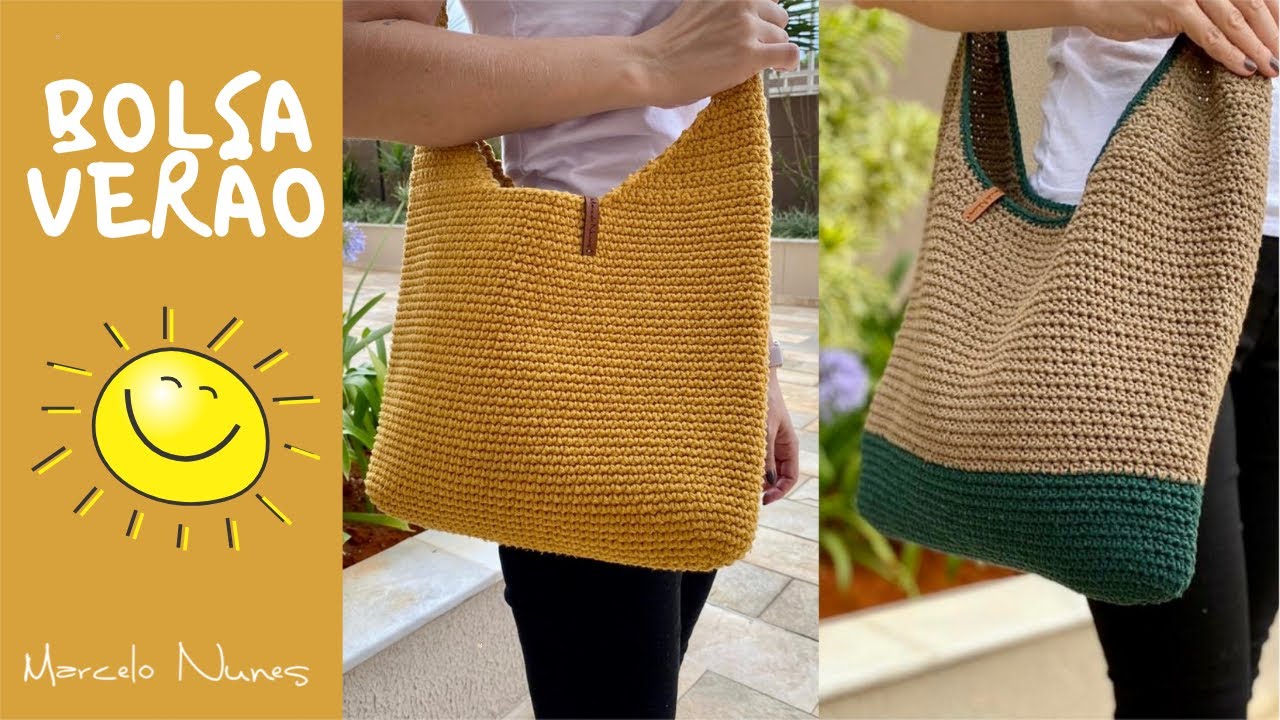 Bolsa em Croch&ecirc; - Bolsa Ver&atilde;o por Marcelo Nunes