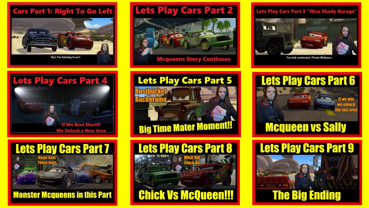 Lets Play Cars for Xbox 360 Supercut: What Cars 2 Should've Been