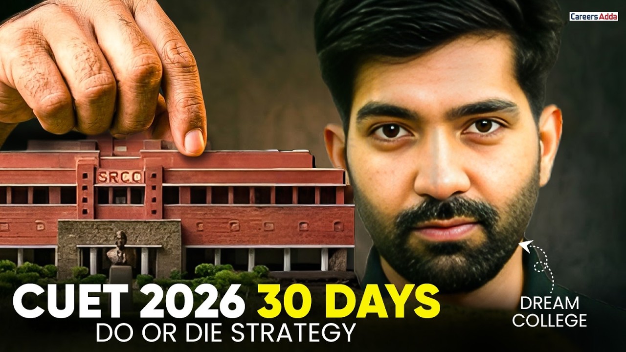 Only 30 Days Left 😱 CUET 2026 Do or Die Strategy 💪CUET Preparation Strategy