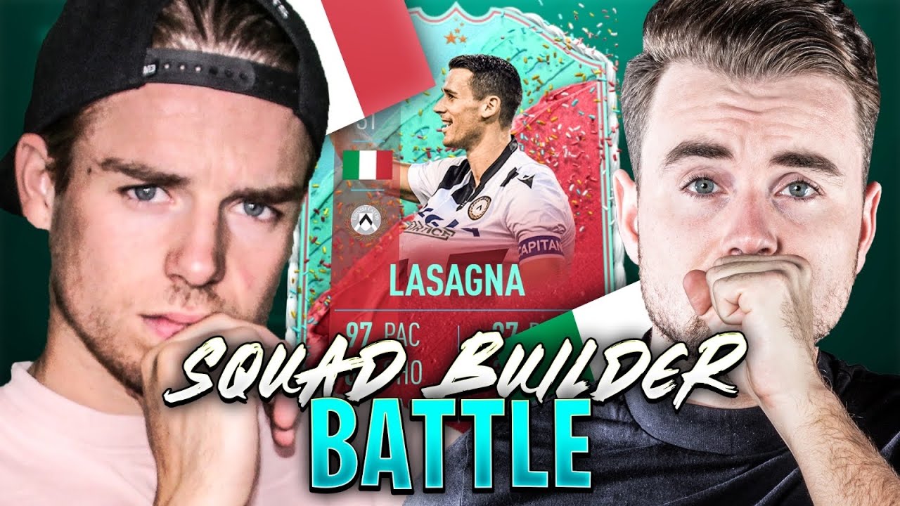 SQUAD BUILDER BATTLE vs PASKIE | 86 FUT BIRTHDAY LASAGNA