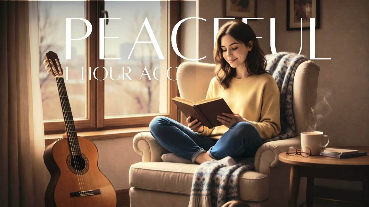 Peaceful Room Vol.5 | Relaxing Acoustic Guitar For Focus | Study Music | Relaxation